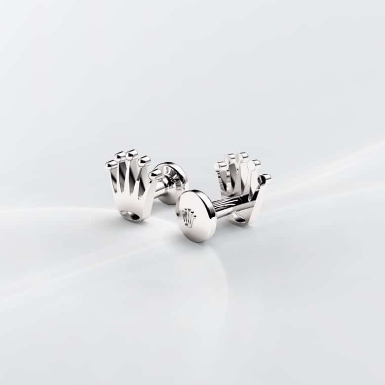 Rolex ‘Crown’ cufflinks, A symbol to have on hand