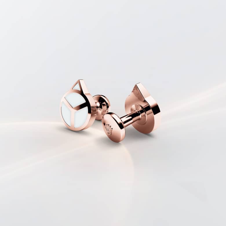 Rolex ‘Hand’ cufflinks, Always shining