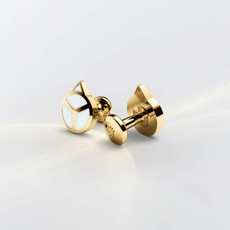 Rolex ‘Hand’ cufflinks, Always shining