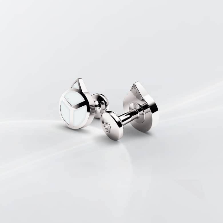 Rolex ‘Hand’ cufflinks, Always shining