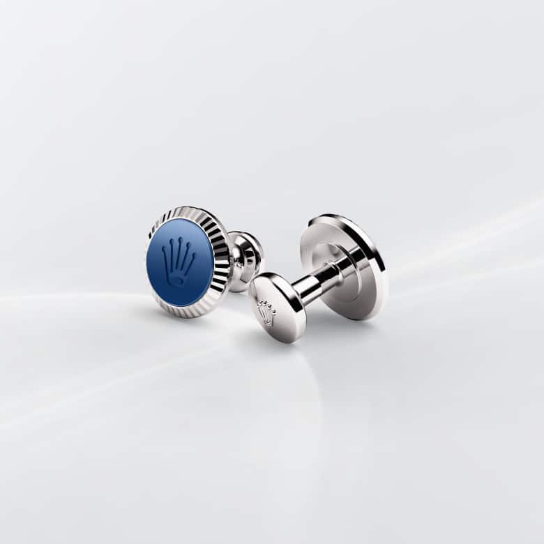 Rolex ‘Fluted’ cufflinks, An iconic aesthetic