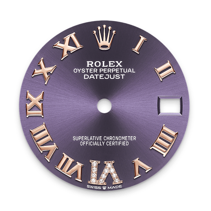 Rolex Datejust 31, Esfera <i>aubergine</i>