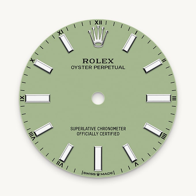 Rolex Oyster Perpetual 34, Pistachio dial