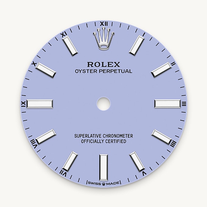 Rolex Oyster Perpetual 34, Lavender dial