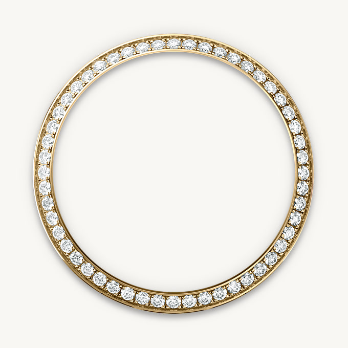 Rolex Oyster Perpetual 34, Bisel engastado de diamantes
