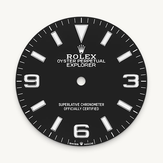 Rolex Explorer 36, Black dial