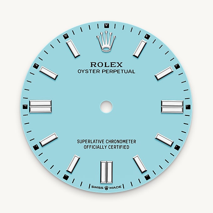 Rolex Oyster Perpetual 36, Esfera azul turquesa