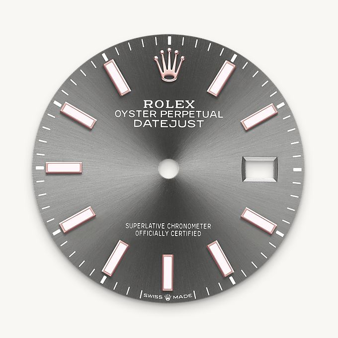 Rolex Datejust 36, Esfera pizarra