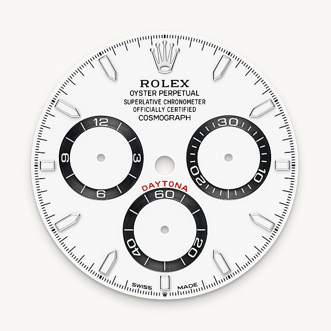 Rolex Cosmograph Daytona, Esfera blanca
