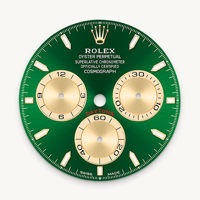 Rolex Cosmograph Daytona, Esfera verde vivo