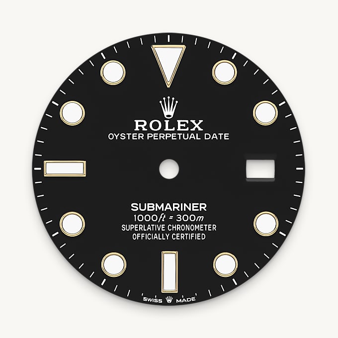 Rolex Submariner Date, Black dial