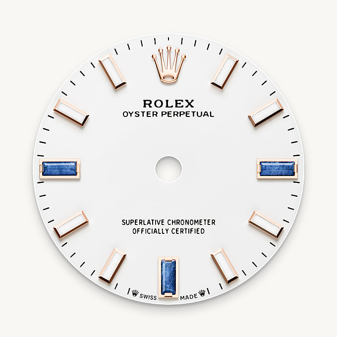 Rolex Oyster Perpetual 28, Esfera blanca