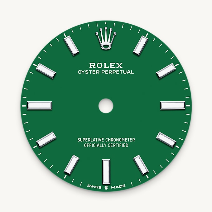 Rolex Oyster Perpetual 31, Esfera verde