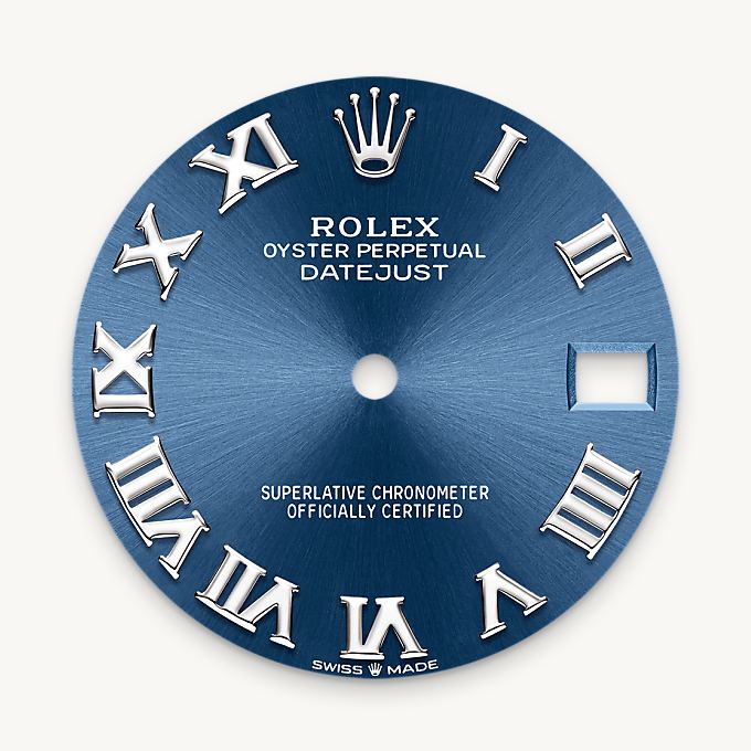 Rolex Datejust 31, Esfera azul vivo