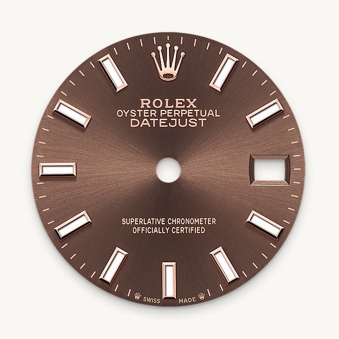 Rolex Lady-Datejust, Chocolate Dial