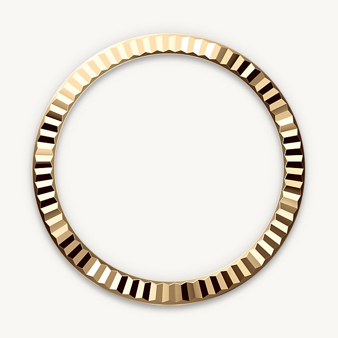 Rolex Lady-Datejust, Fluted bezel