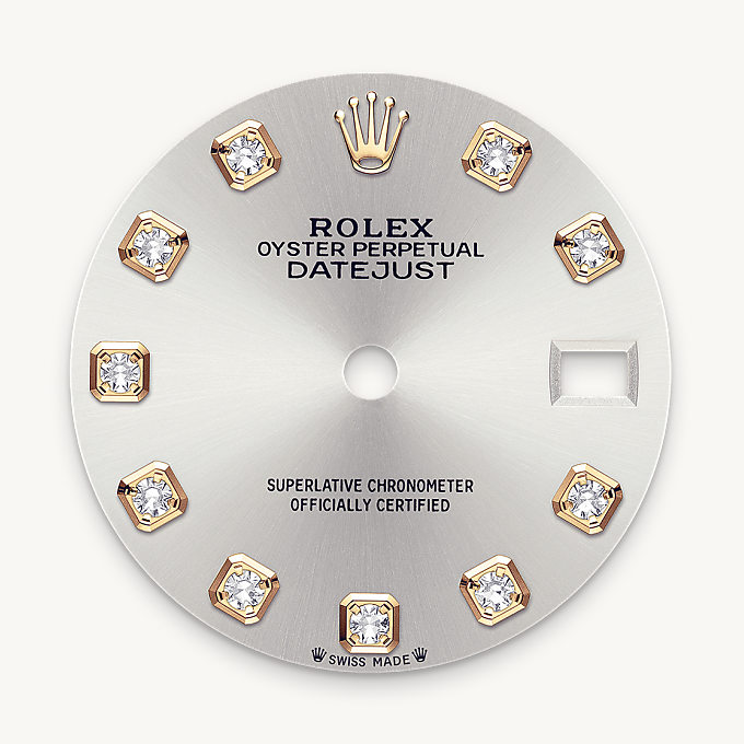 Rolex Lady-Datejust, Silver dial