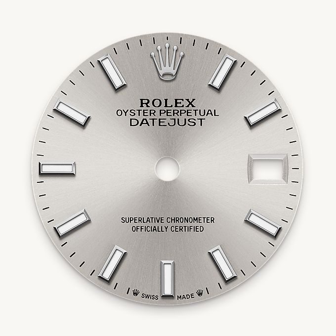 Rolex Lady-Datejust, Silver dial