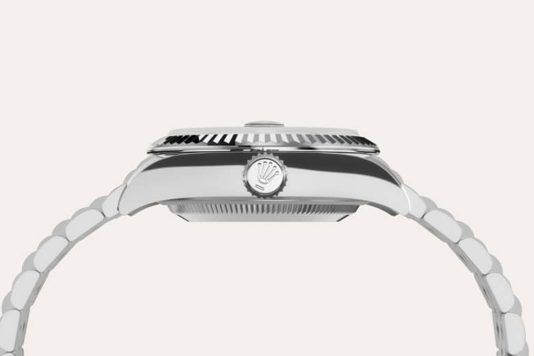 Rolex Lady-Datejust, White Rolesor