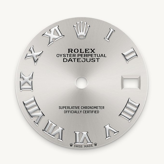 Rolex Lady-Datejust, Silver dial