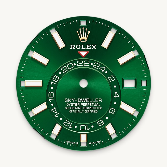 Rolex Sky-Dweller, Esfera verde vivo