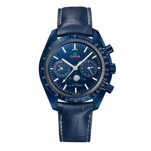 Reloj Omega Speedmaster Moonwatch con esfera y brazalete azul Speedmaster Moonwatch 44,25mm