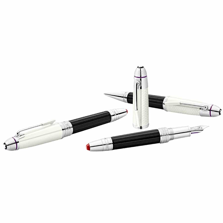 Montblanc Jimi Hendrix edition fountain pens, one of the most exclusive accessories for writing lovers.