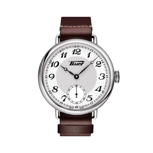 Reloj Tissot Heritage 1936  en Acero y Piel 45mm 1