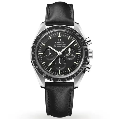 Omega SP Moonwatch 42mm correa piel es un reloj de alta calidad