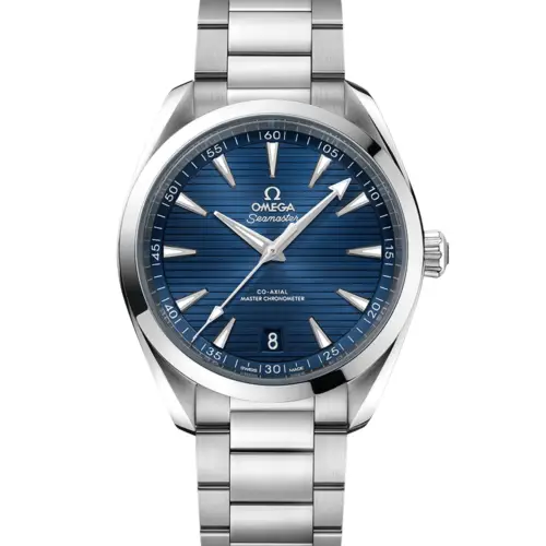 Omega Seamaster Aquaterra 41mm Chrono E/Azul Braz