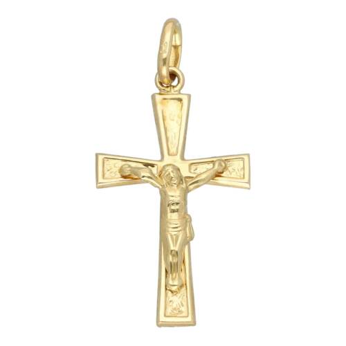 Cruz Oro Amarillo crucificado