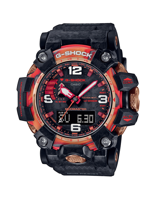 Casio G-Shock GWG-2040FR-1AER - Resistente y duradero gracias a su diseño G-Shock con protección contra golpes