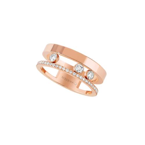 Move Romane Ring Messika in rose gold