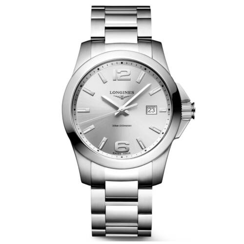 Longines Conquest Plateado 43mm