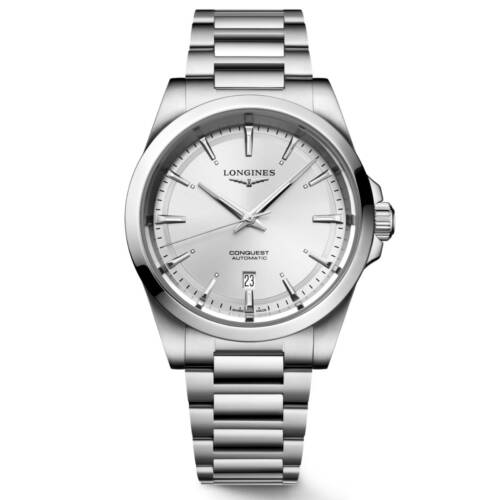 Longines Conquest Plateado 41mm