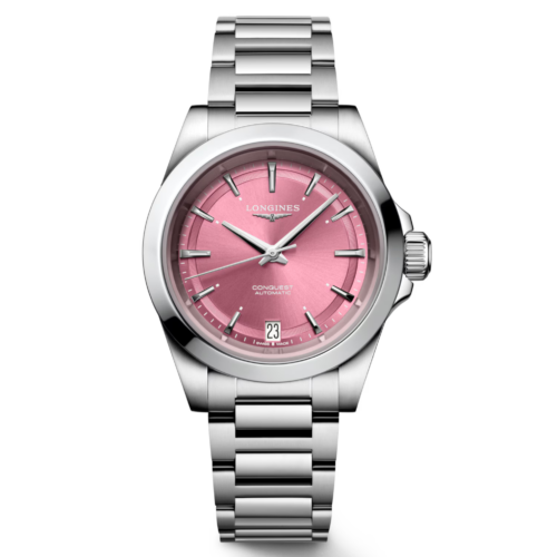 Longines Conquest Rosa Automático