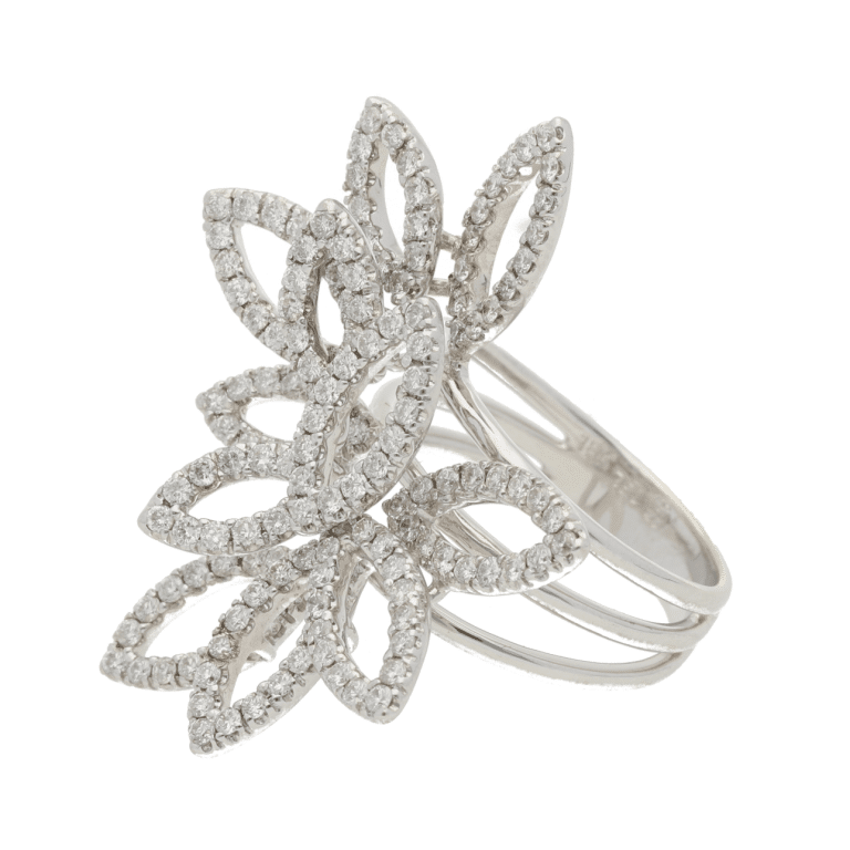 Anillos de Oro Blanco