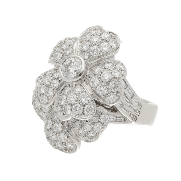 Anillos de Oro Blanco