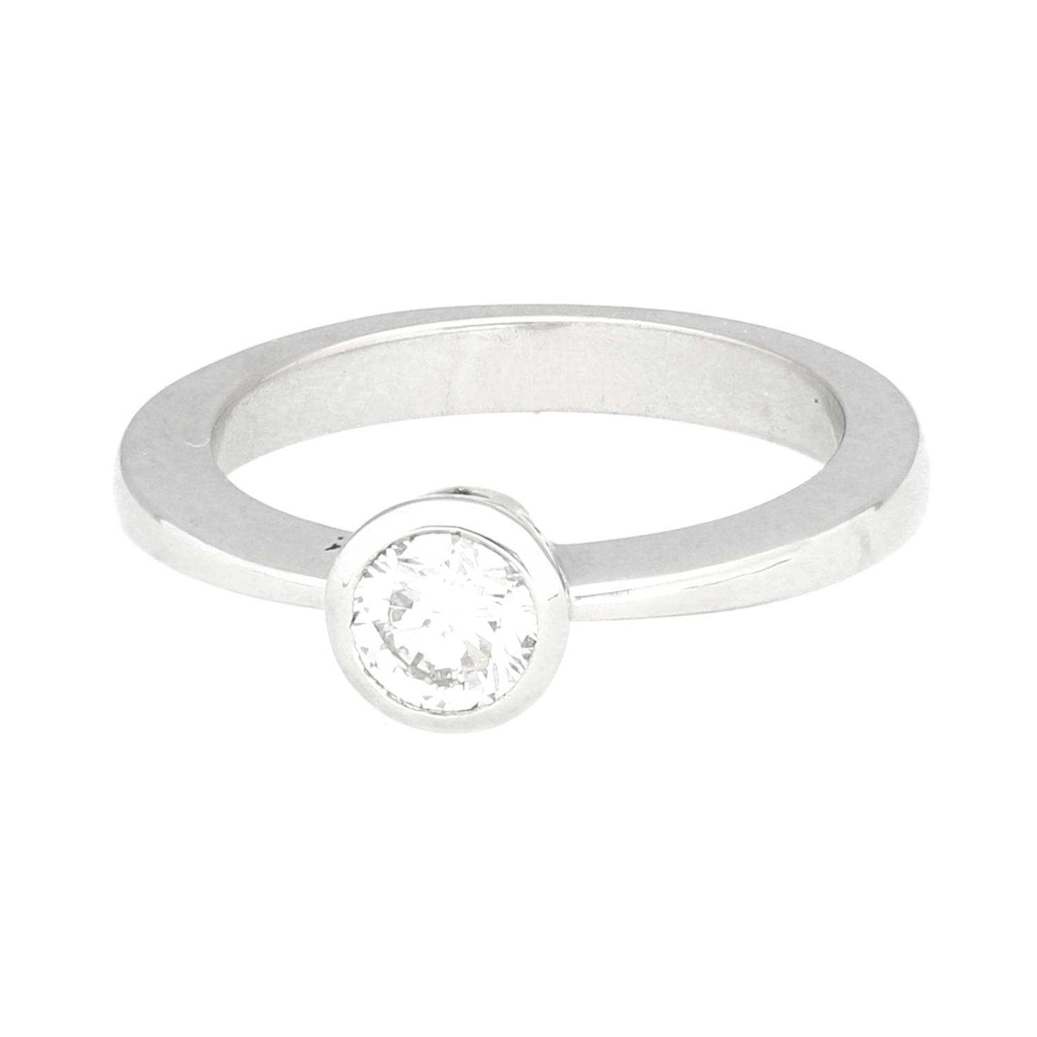 Engagement ring in chaton | Gordillo Jewellery