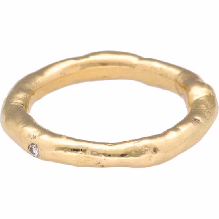 Sortija Jezebel oro amarillo y diamante