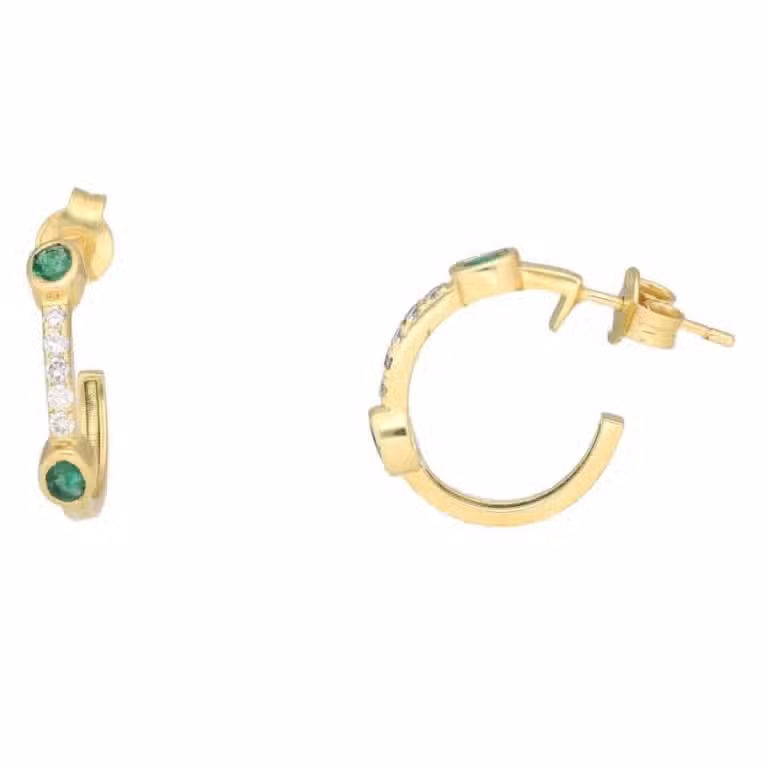 Pendientes de Esmeraldas