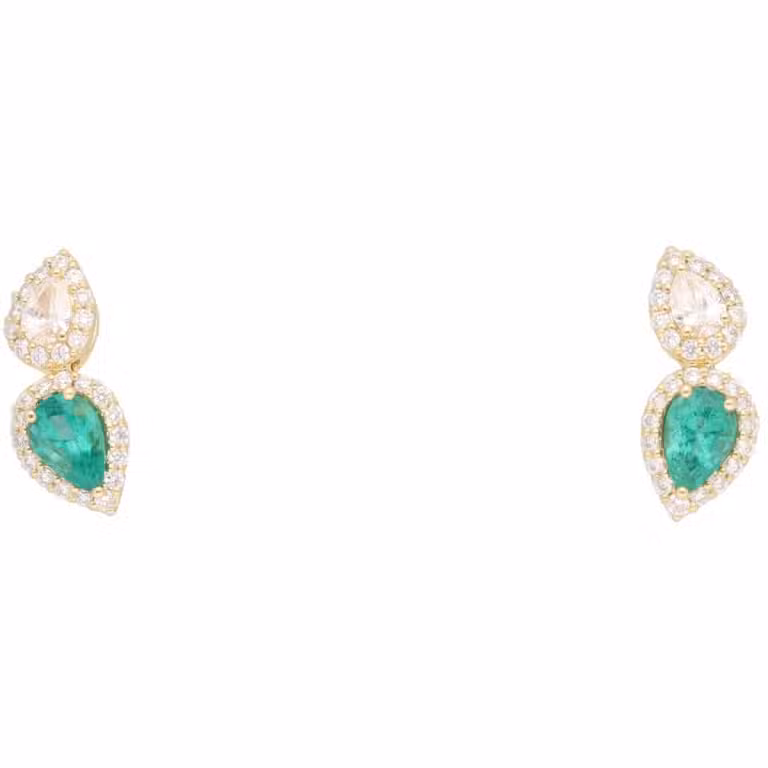 Pendientes de Esmeraldas