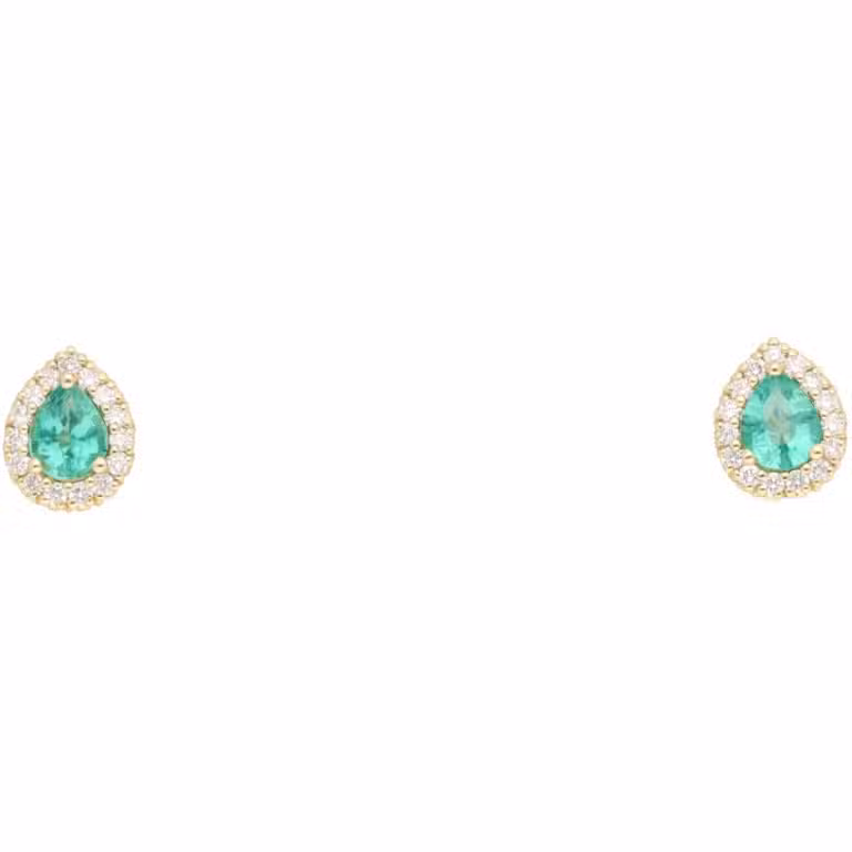 Pendientes de Esmeraldas