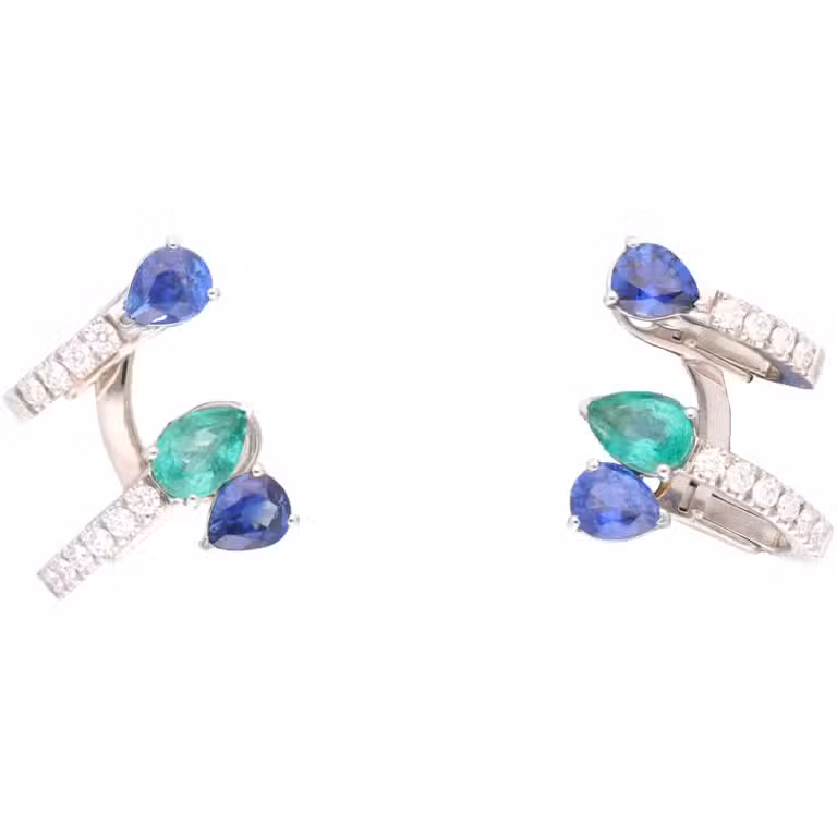 Pendientes de Esmeraldas