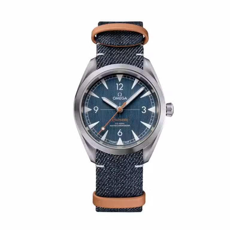Omega Seamaster Railmaster Co-Axial Denim