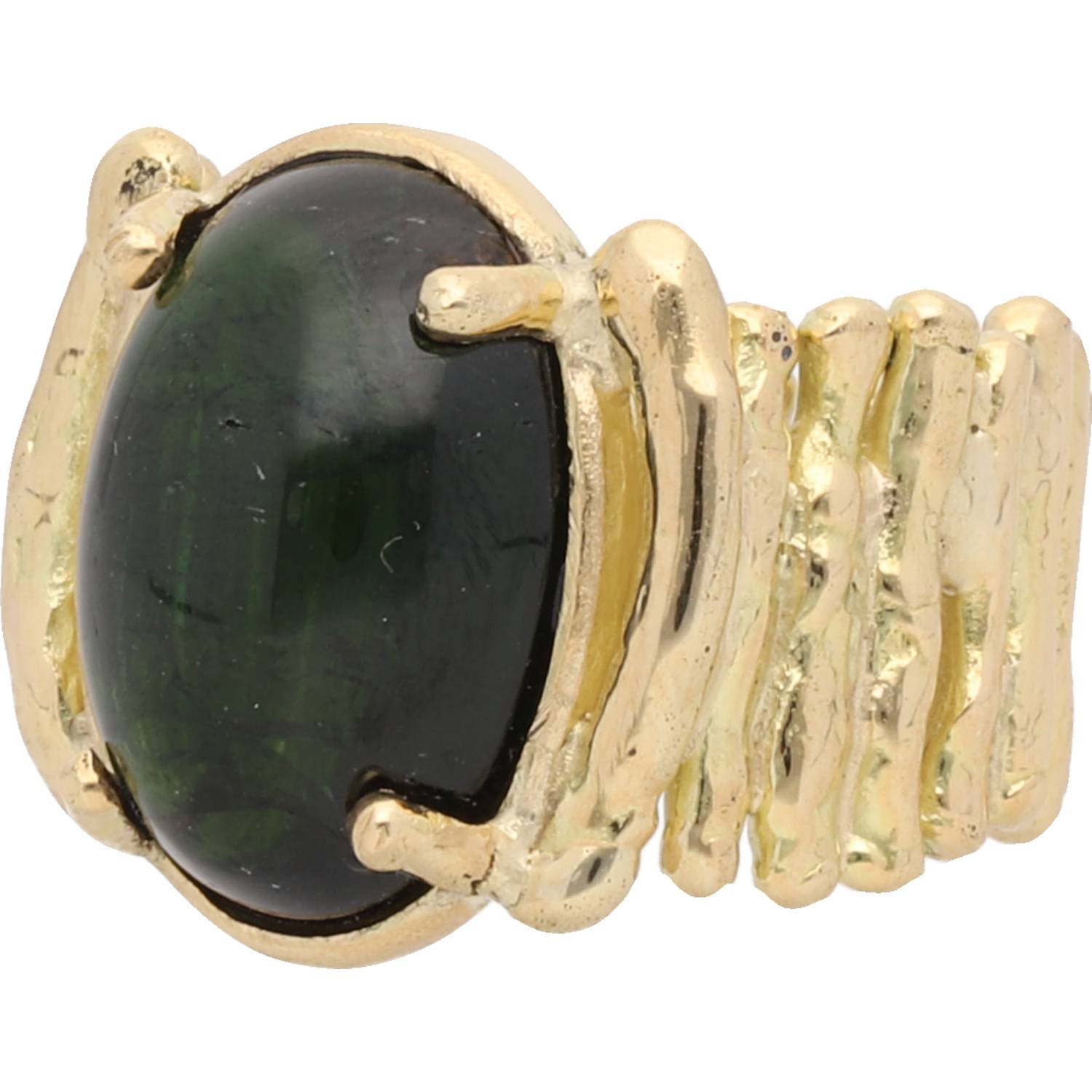 Dido ring with green tourmaline : Joyería Gordillo