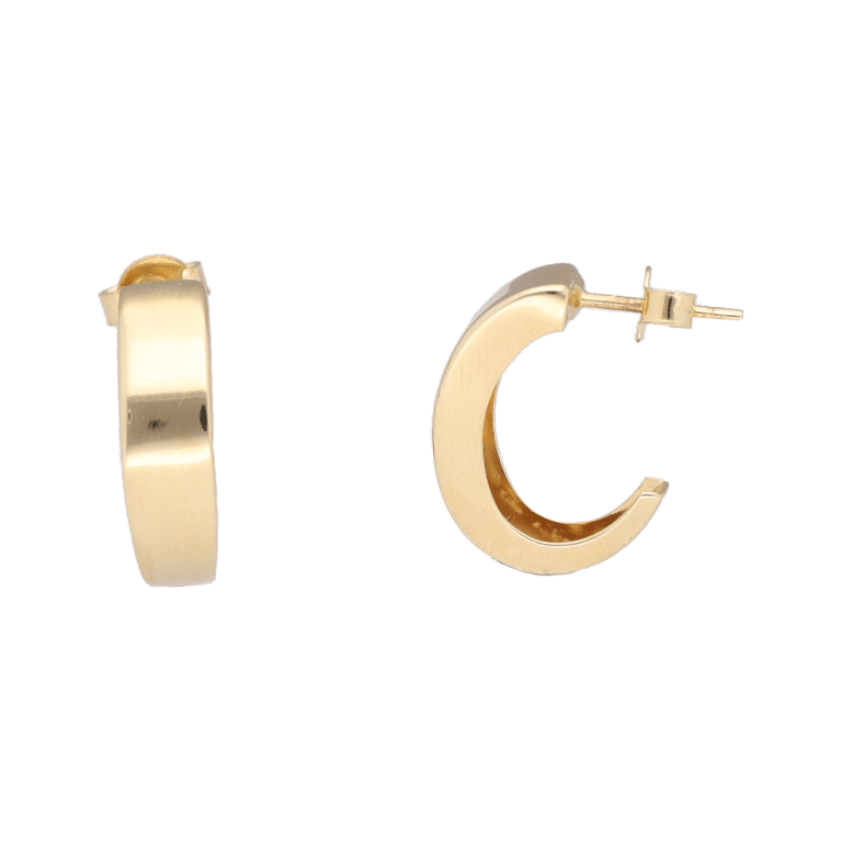 Yellow Gold Earrings