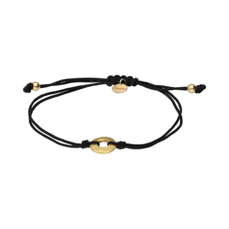 Pulsera hilo negro Moloch Círculo