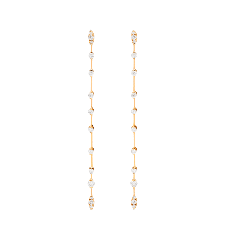 Rose Gold Earrings
