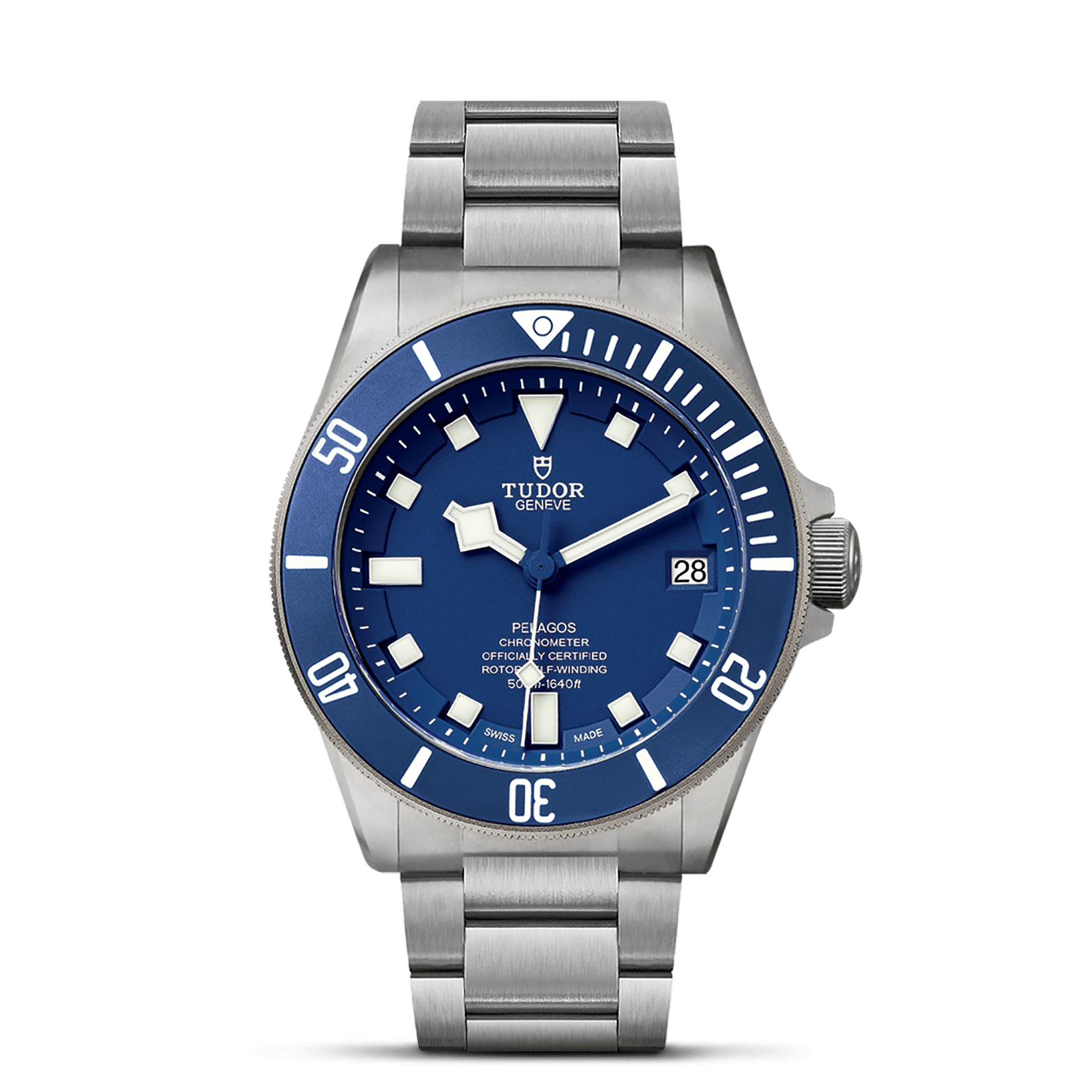 Reloj Tudor Pelagos 42mm Titanio E/Azul Indices